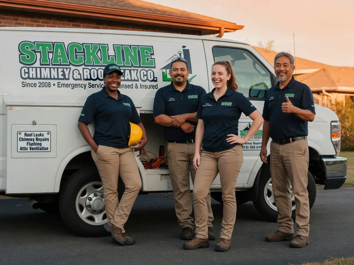 Chimney flashing repair company in Kingsland, AR